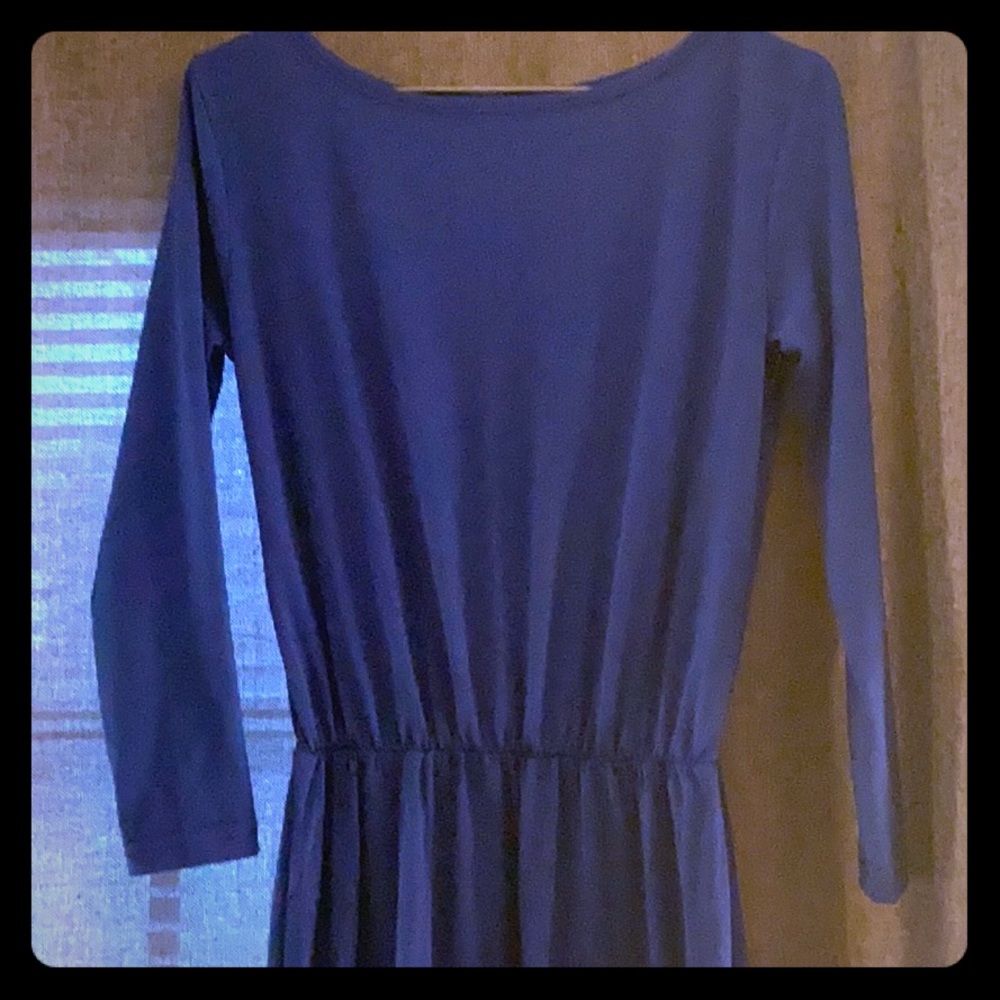 3/4 Sleeve Maxi Dress